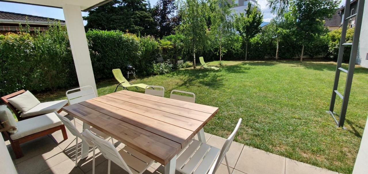 Le Coeur Du Saphir Apartamento Thonon-les-Bains Exterior foto